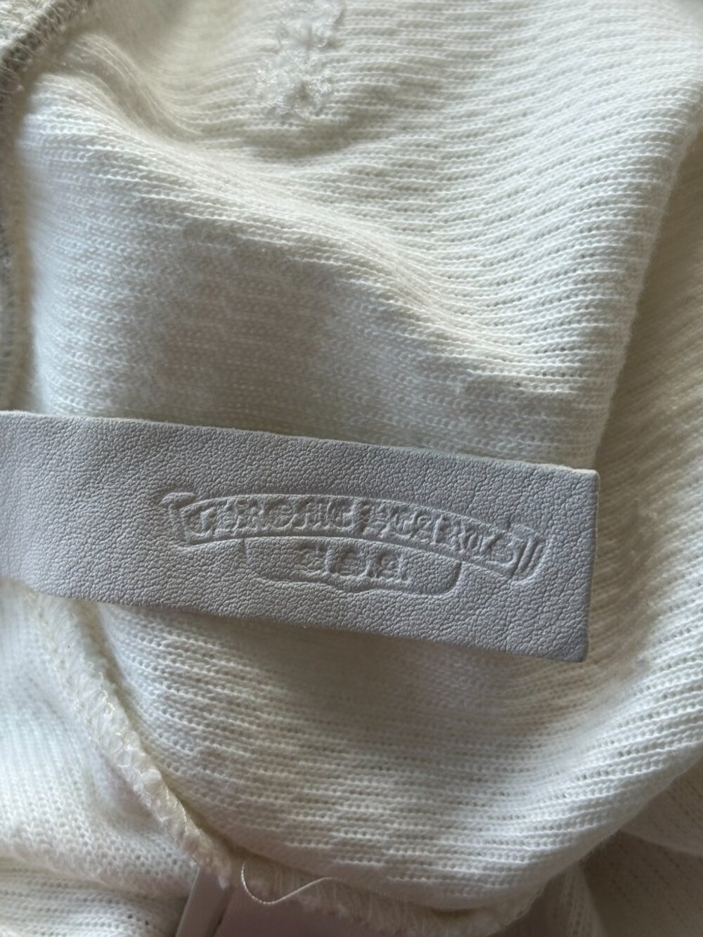 Chrome Hearts White Cross Patch Waffle Thermal Pants - Picture 3 of 8